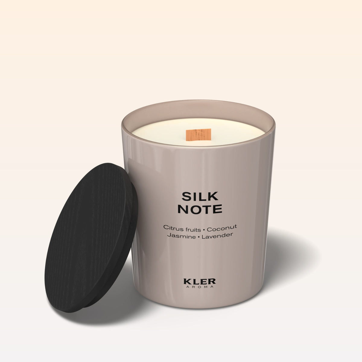 KLER AROMA ŚWIECA SOJOWA SILK NOTE
