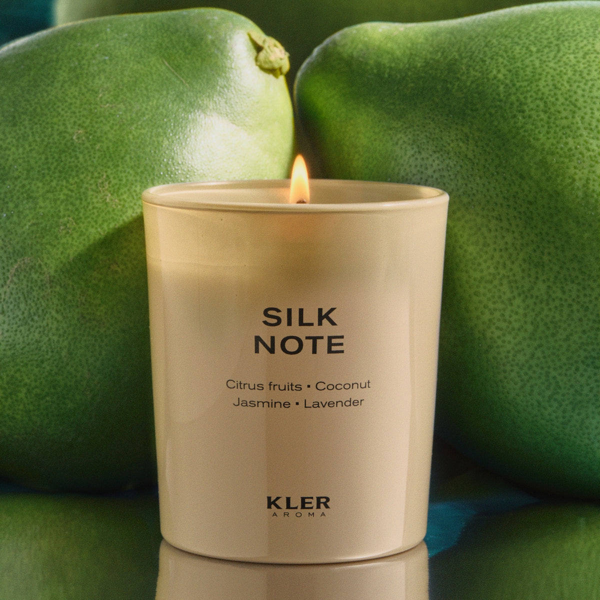 KLER AROMA ŚWIECA SOJOWA SILK NOTE